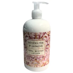 16 fl oz. Rosewater & Jasmine Shea Butter Lotion