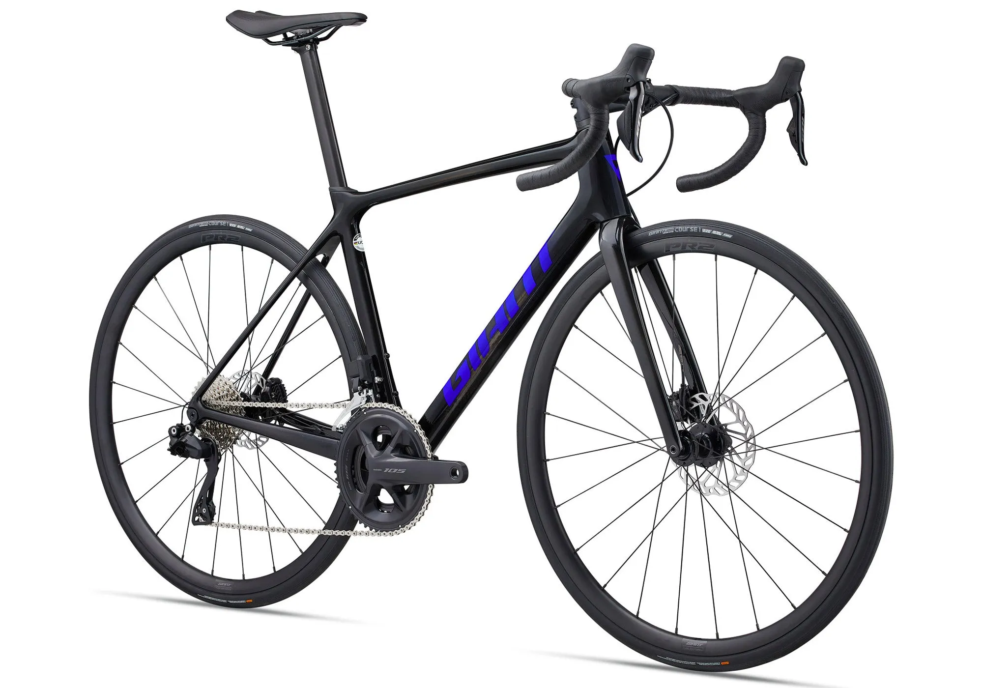2024 Giant TCR Advanced Disc 1 Pro Compact Men's Road Bike - Carbon