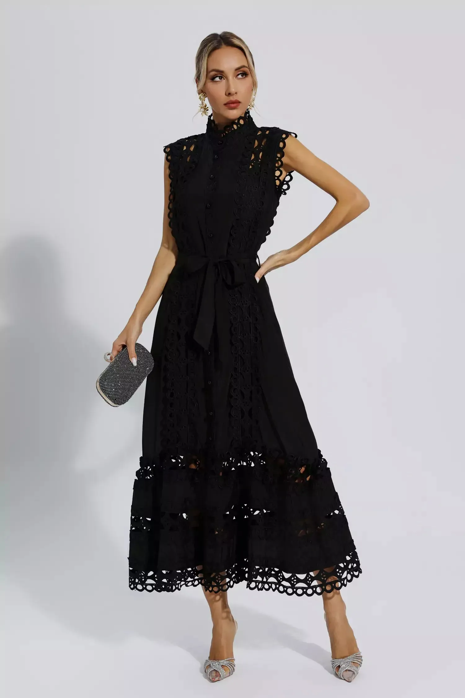 Avalance™| Kiara Sleeveless Maxi Dress