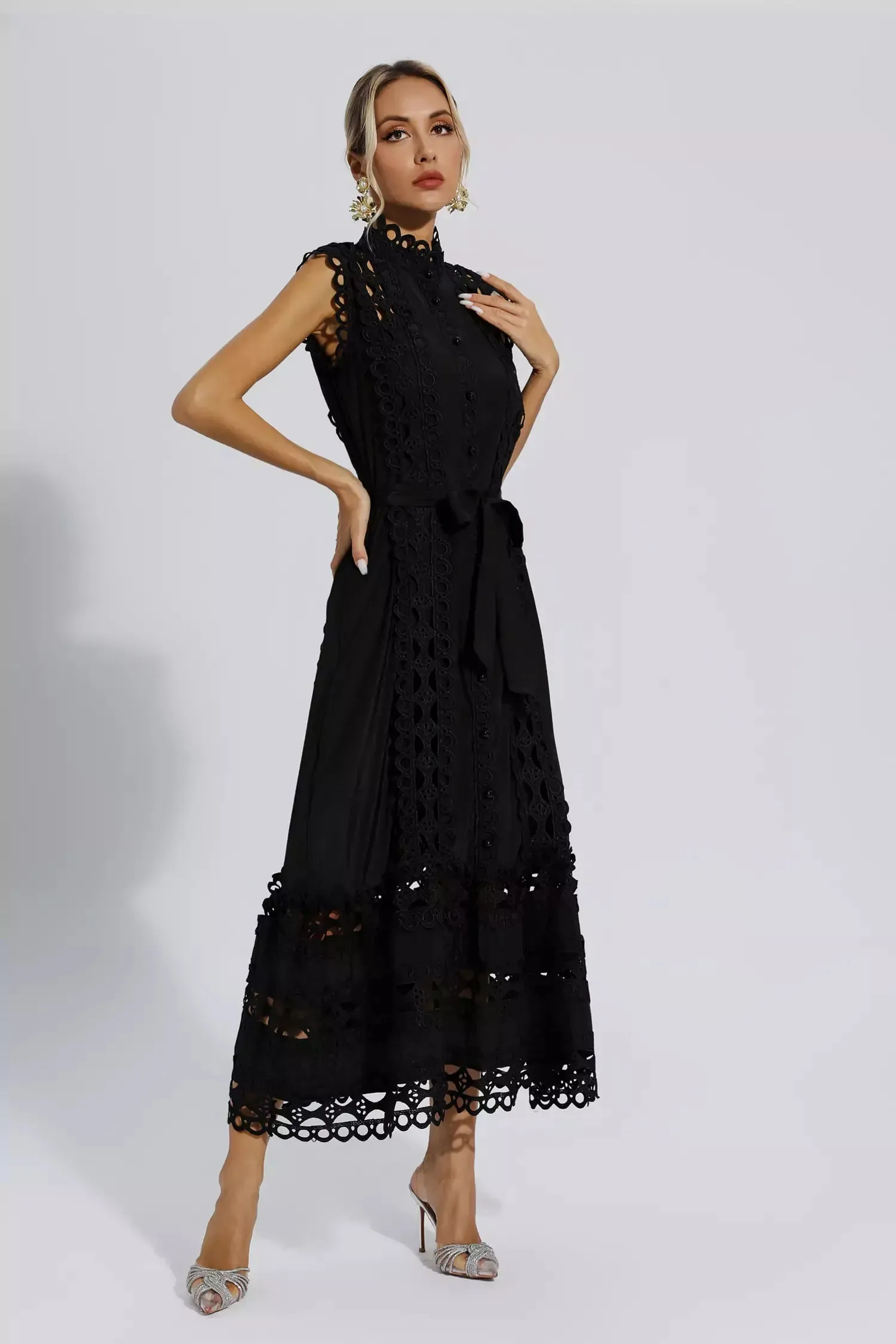 Avalance™| Kiara Sleeveless Maxi Dress