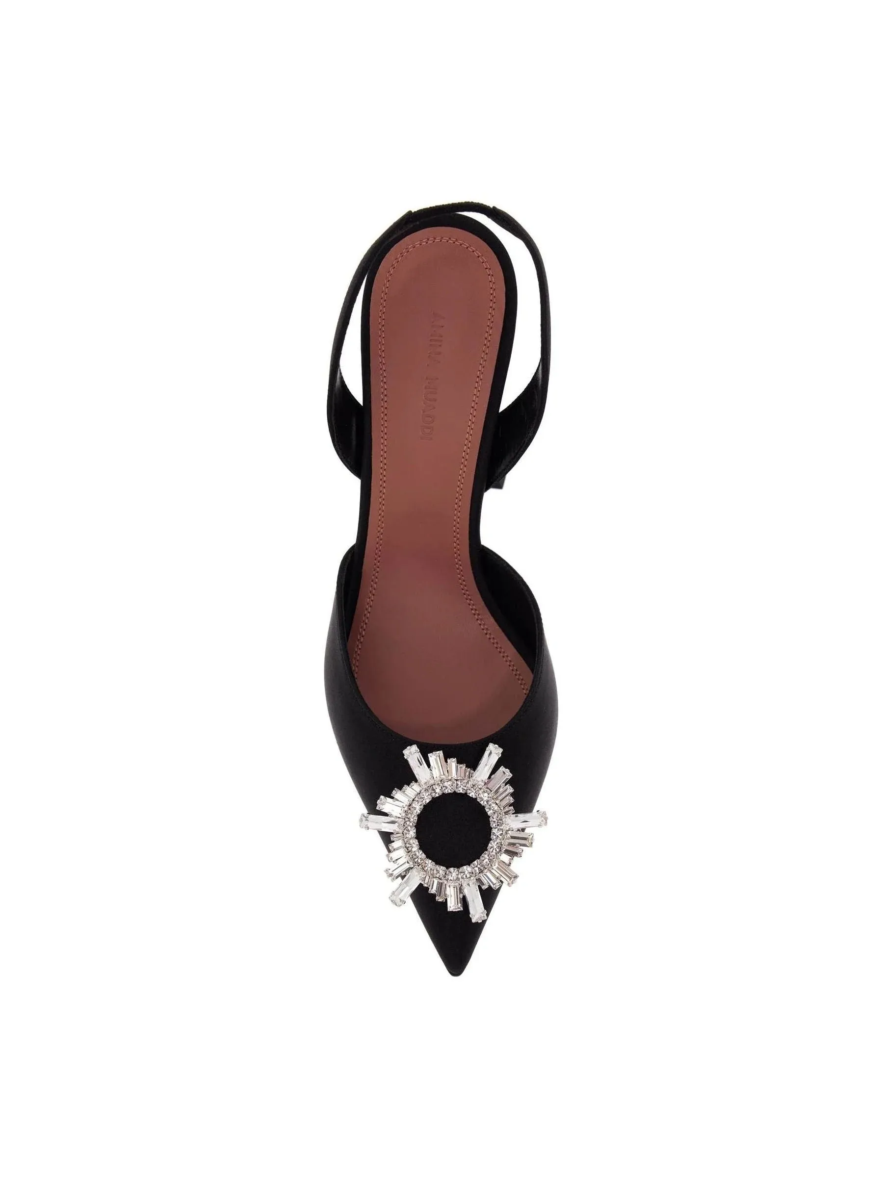 Begum Satin Slingback Pumps