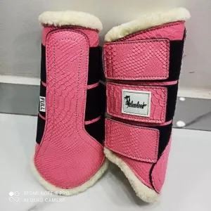 Blossom Horse Tendon Boots - Silverleaf Limited Edition