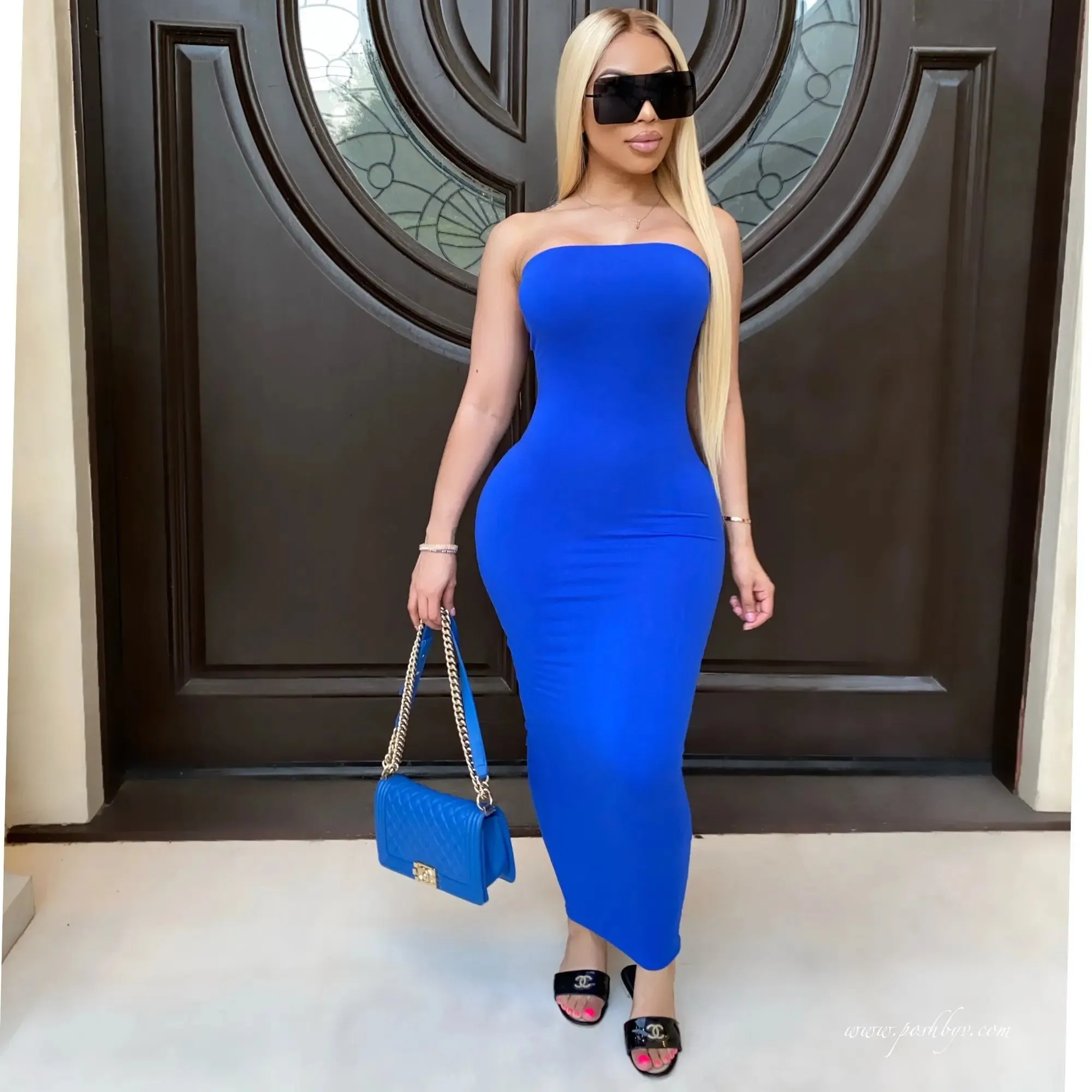 Breezy Beach Wrap Maxi Dress