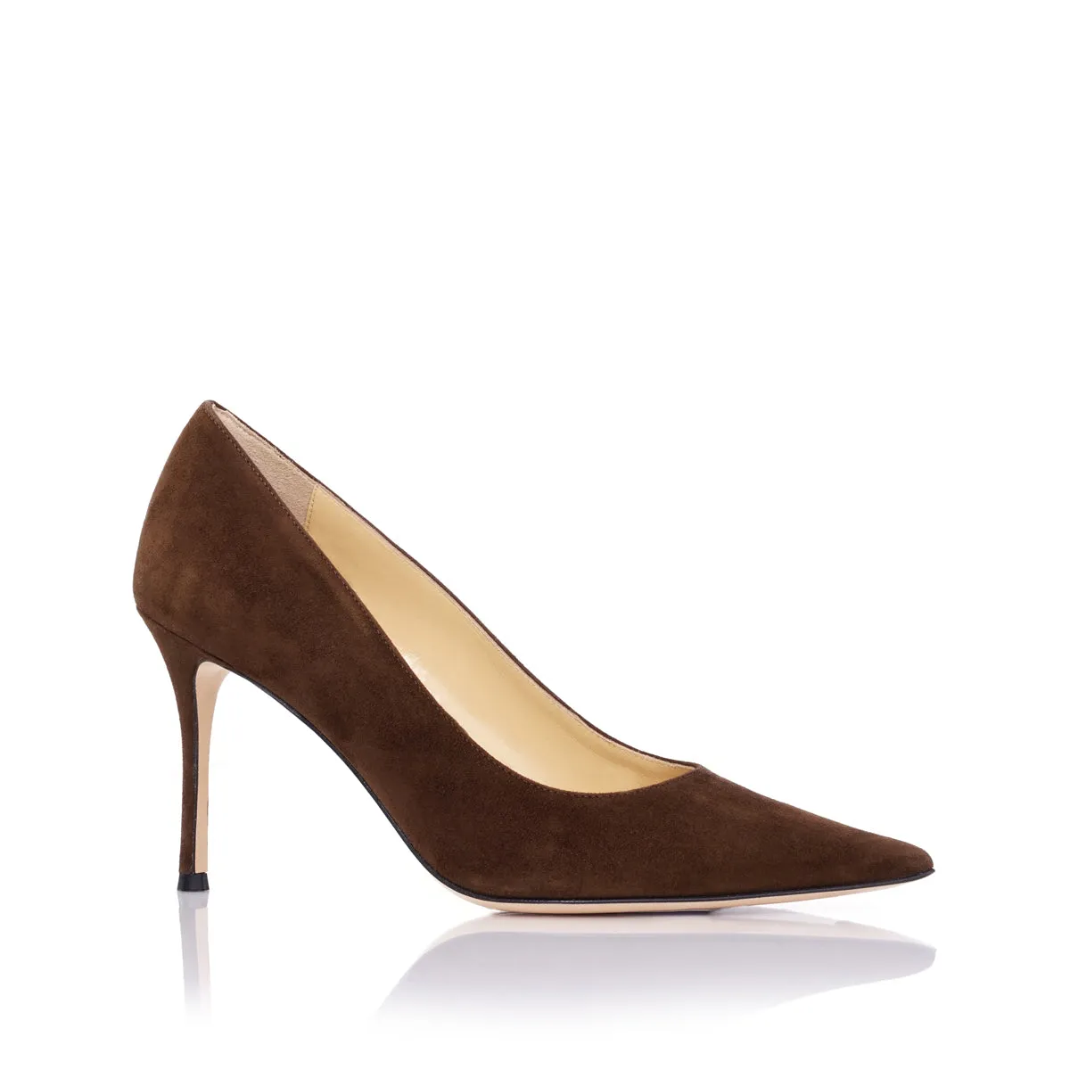 Classic Pump 85 | Chocolate Suede