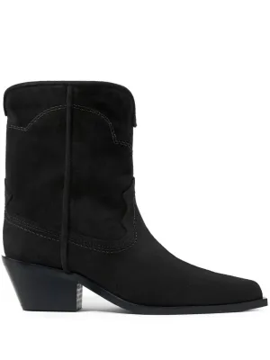 cowboy ankle boots