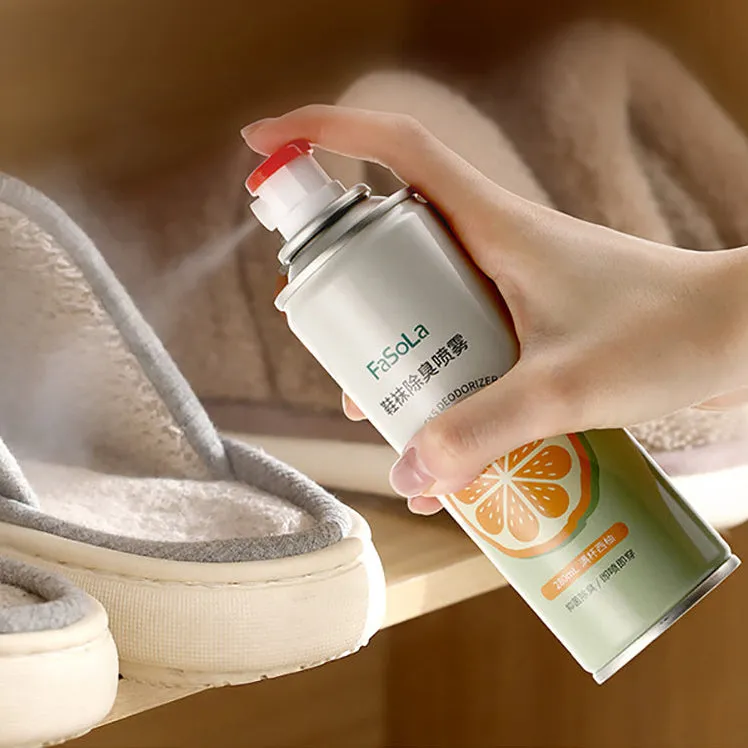 FaSoLa Shoe & Sock Deodorizer Spray Grapefruit Scent - 280ml X3