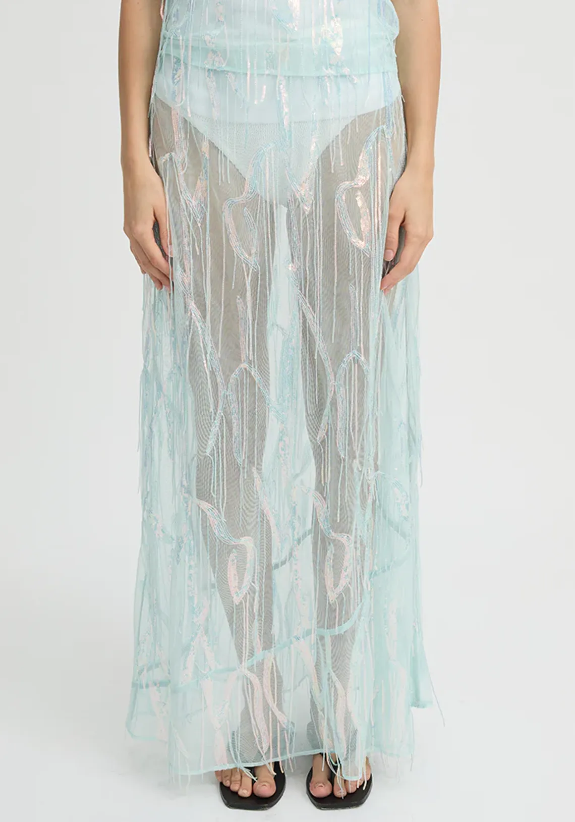 HAZEL SKIRT TURQUOISE