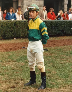 Jockey In Keeneland Saddling Paddock II
