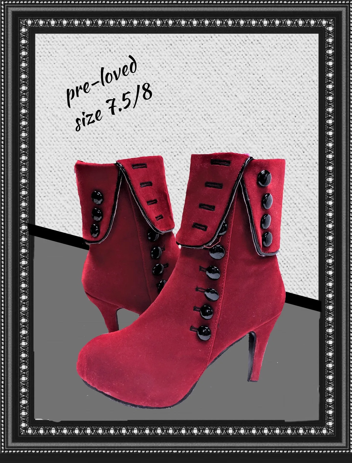 Make a statement boots! adorable - size 8