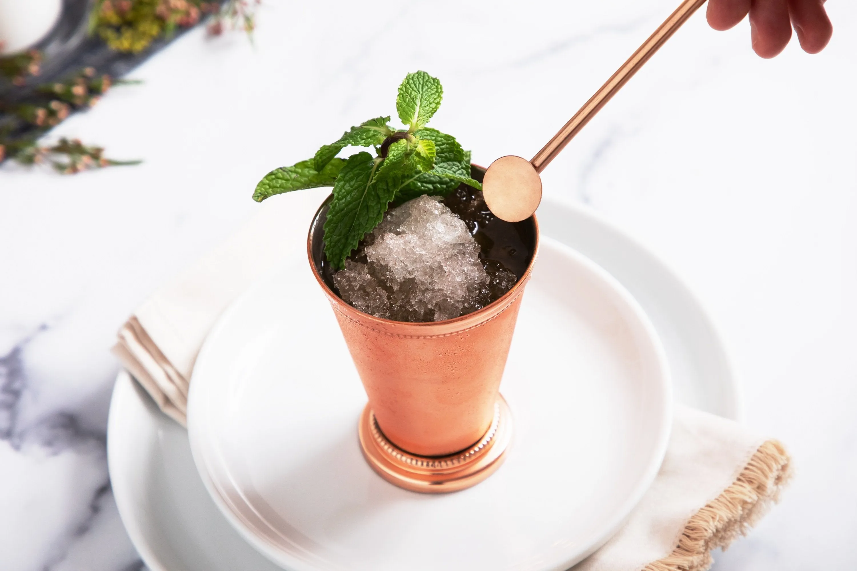 Mint Julep Cups - 8 Piece Set - Copper