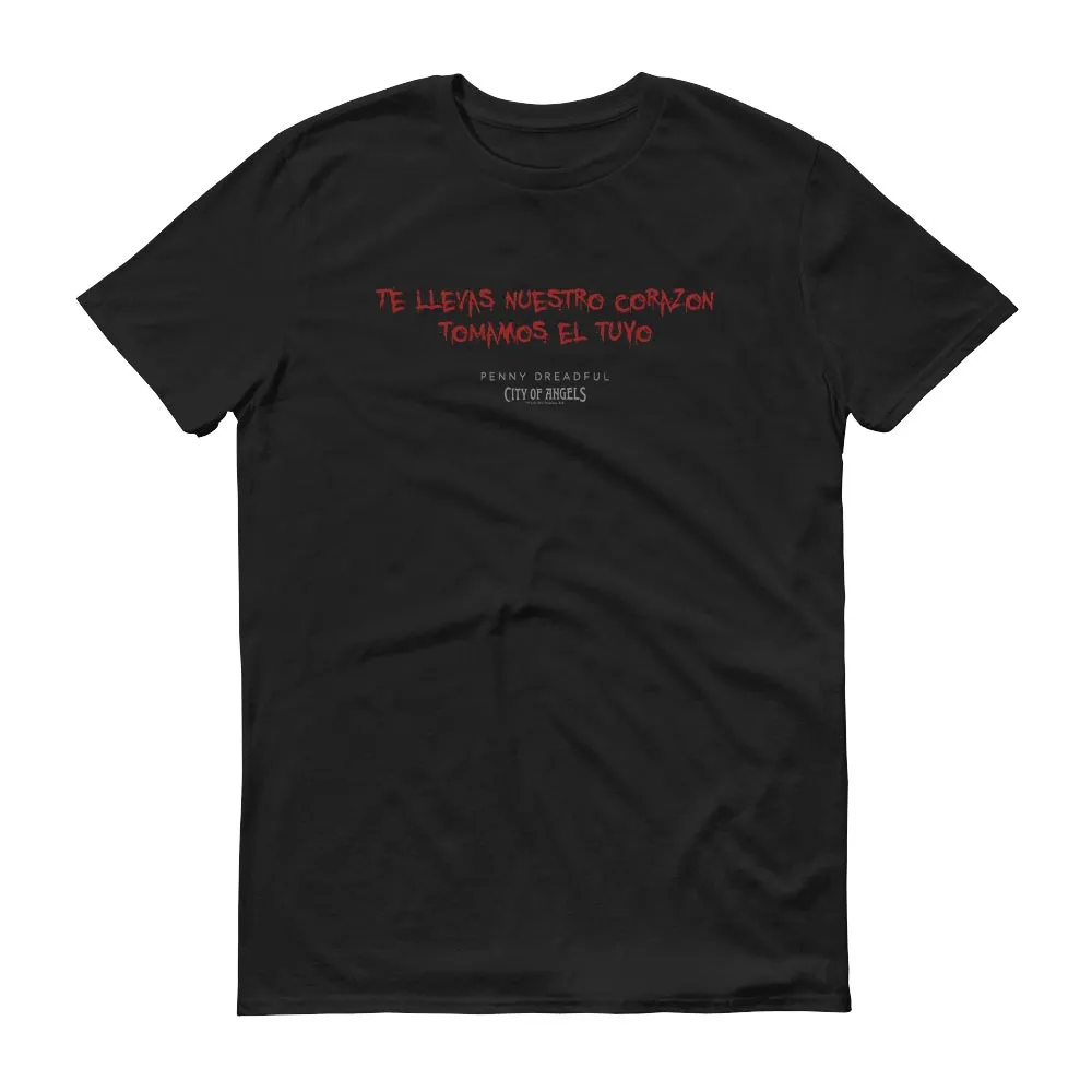 Penny Dreadful: City of Angels Blood Writing Adult Short Sleeve T-Shirt
