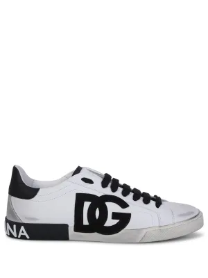 Portofino Vintage white/black sneakers