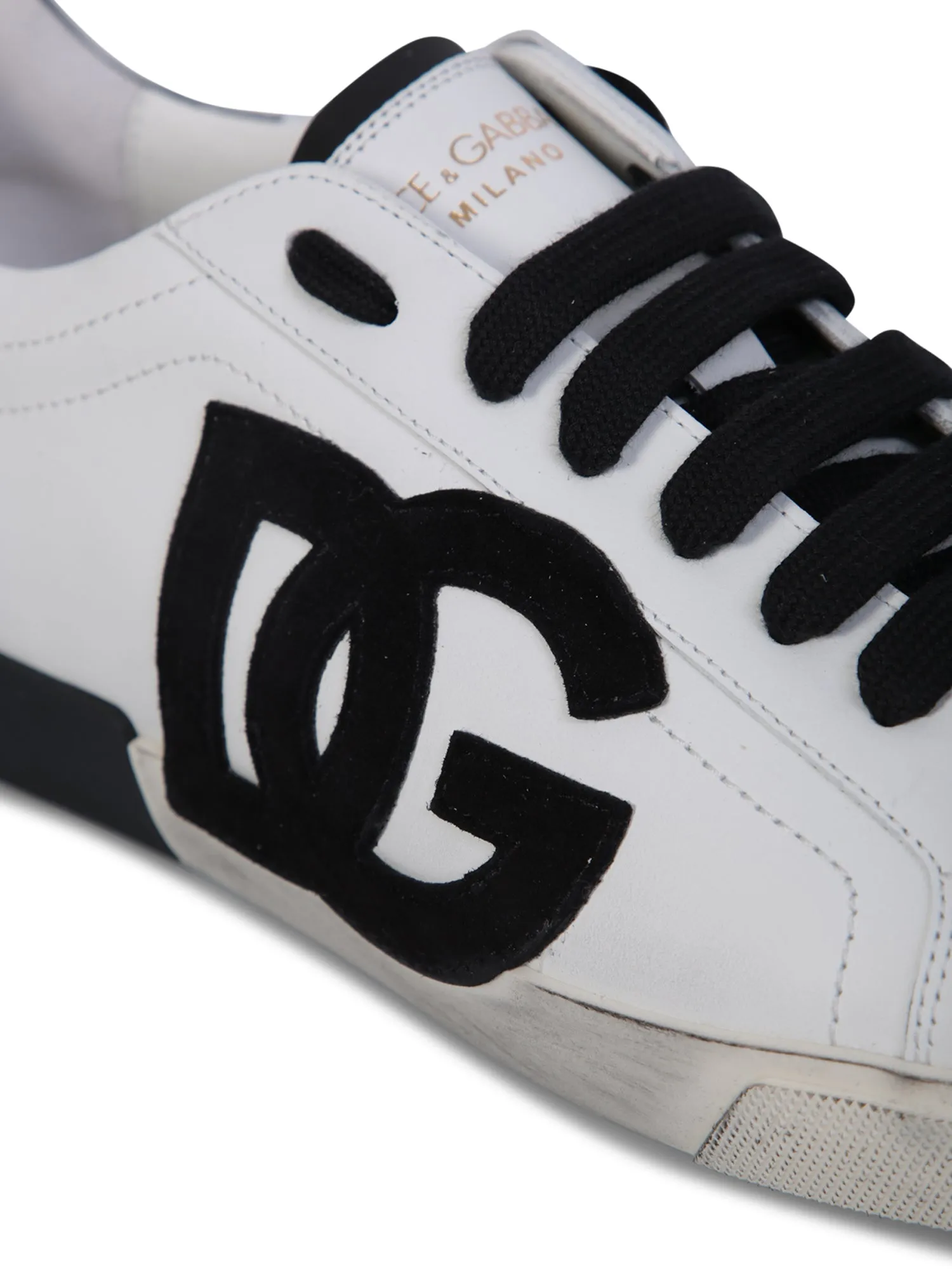 Portofino Vintage white/black sneakers