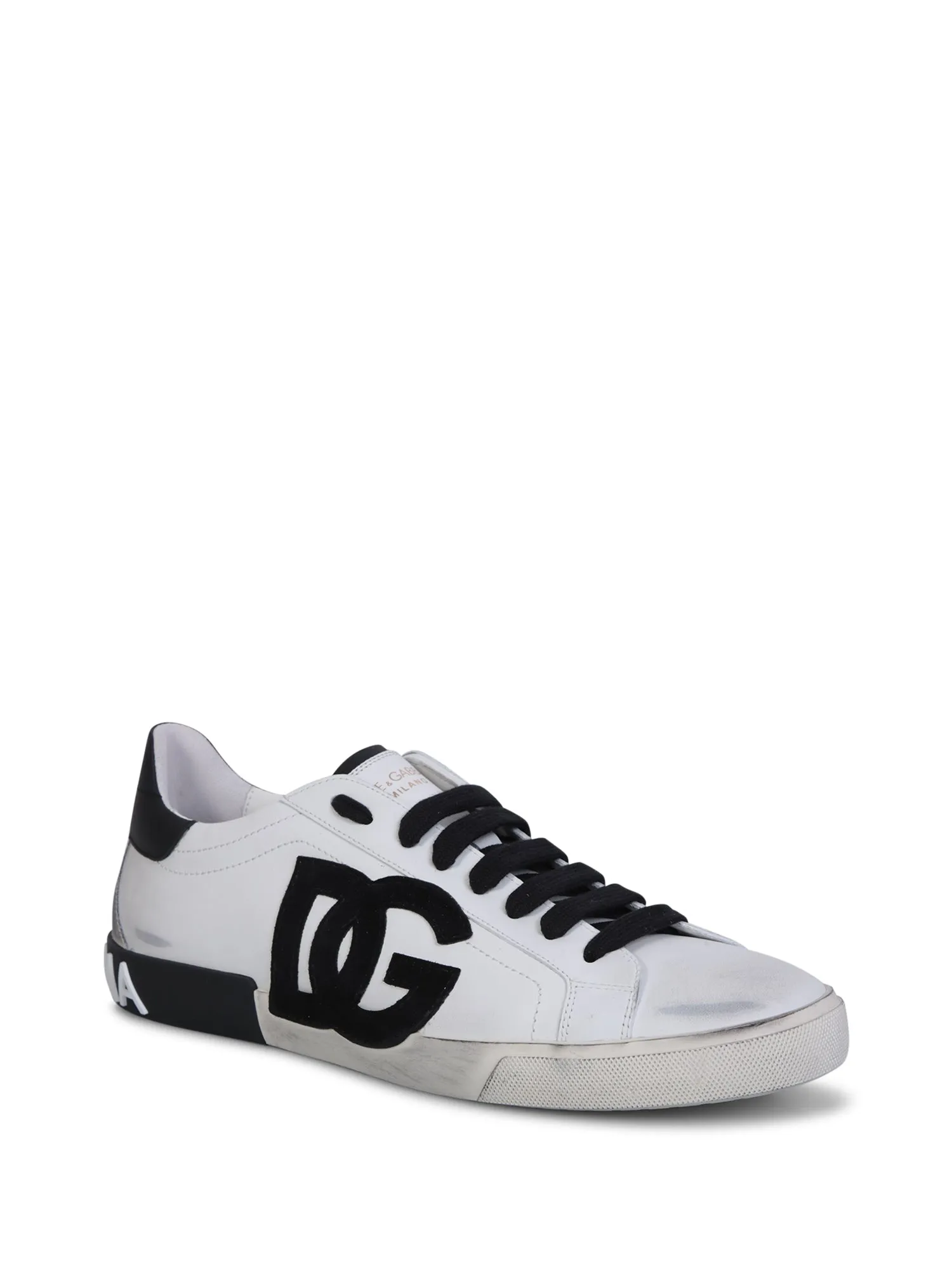 Portofino Vintage white/black sneakers