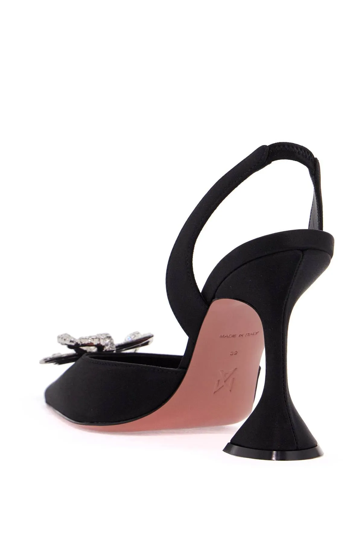 Rosie Satin Slingback Pumps