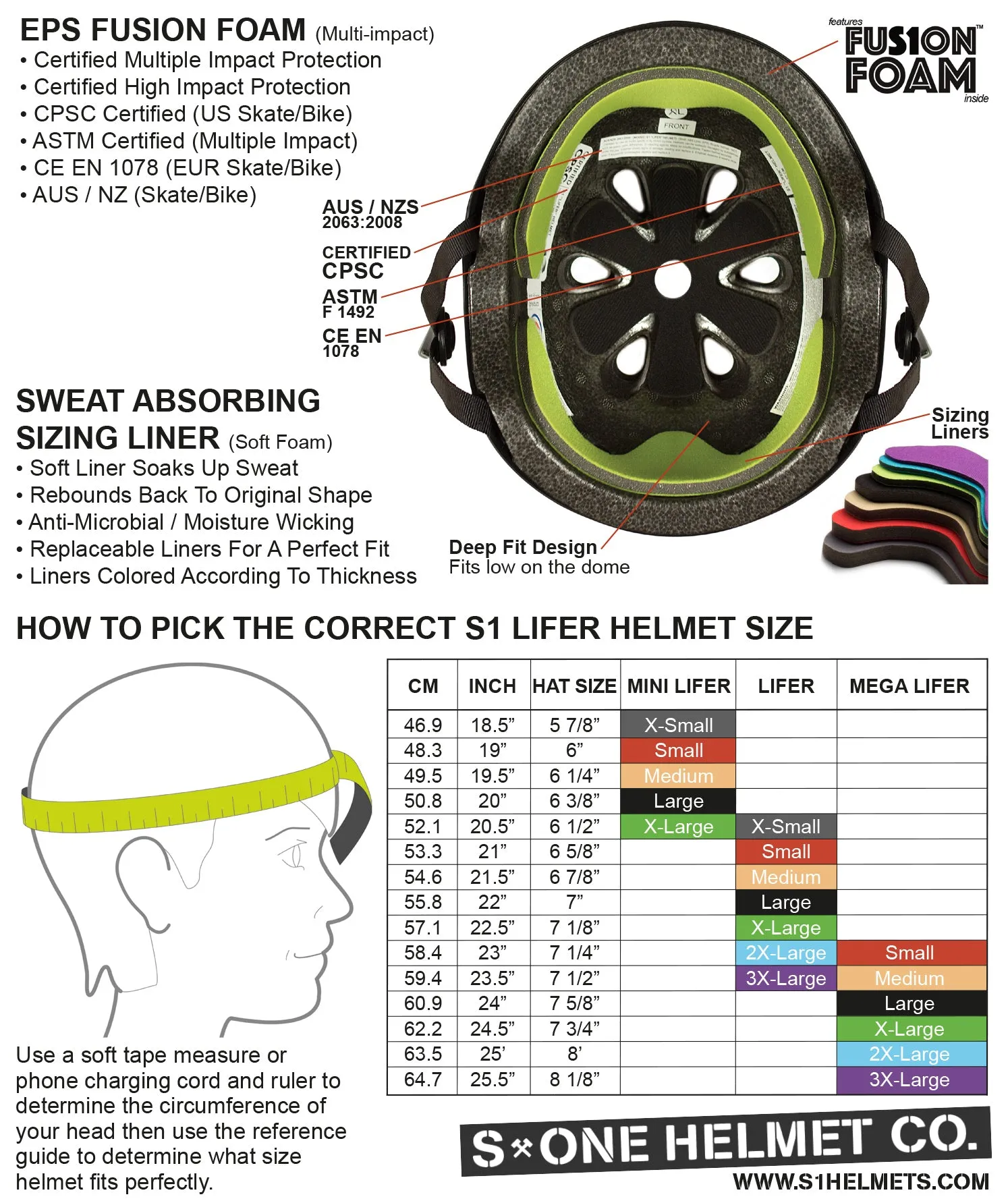 S-One Helmet Lifer Kaleidoscope